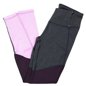 Calia by Carrie Tri-Color Purple Leggings